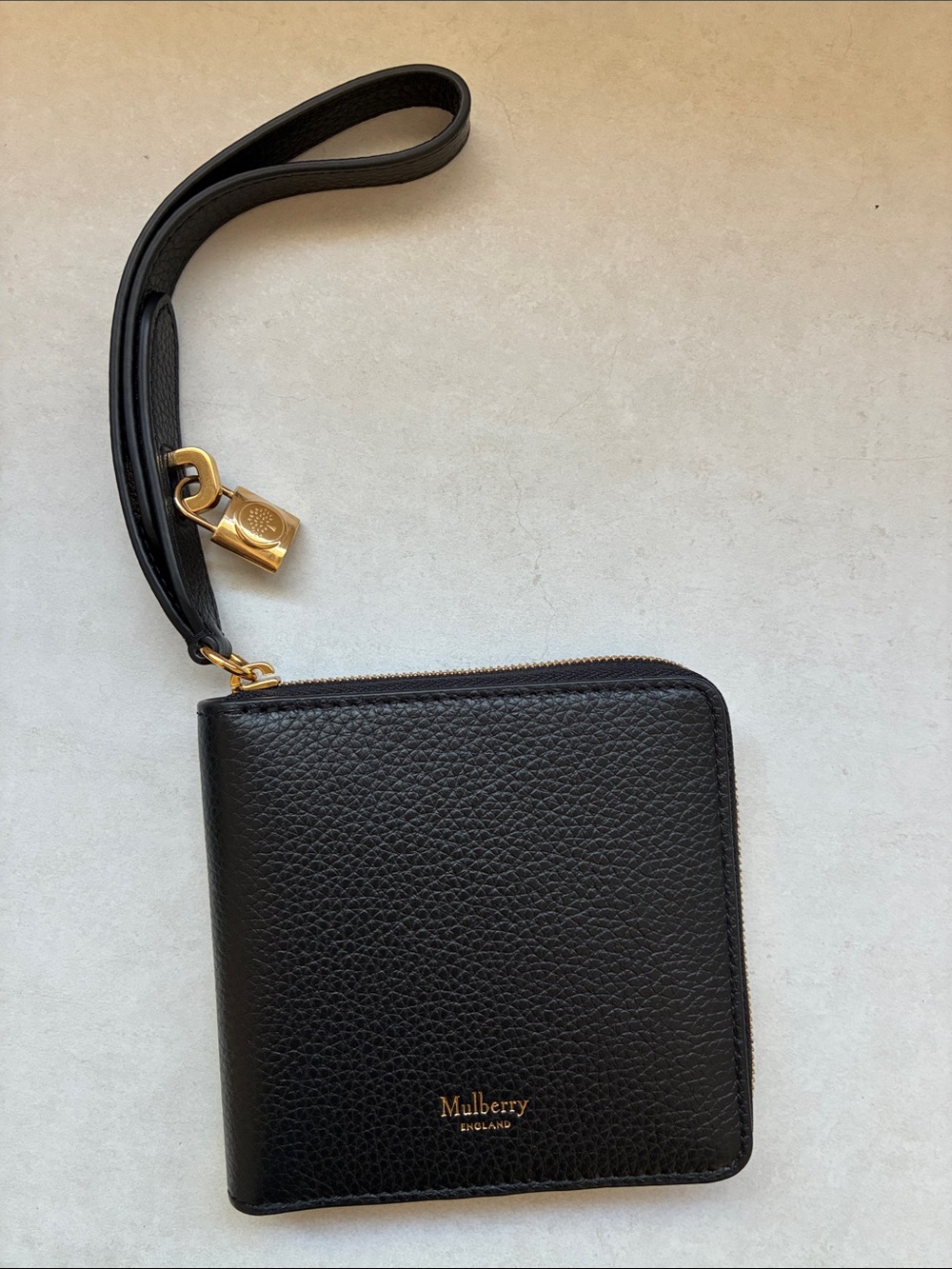 Mulberry Wrist Wallet, black